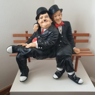 Statue Figurine en résine Laurel & Hardy