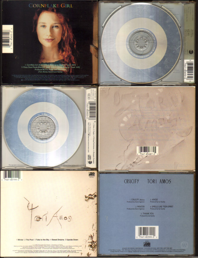 Tori Amos - Maxi-CD : Série 1 : Back Cover
