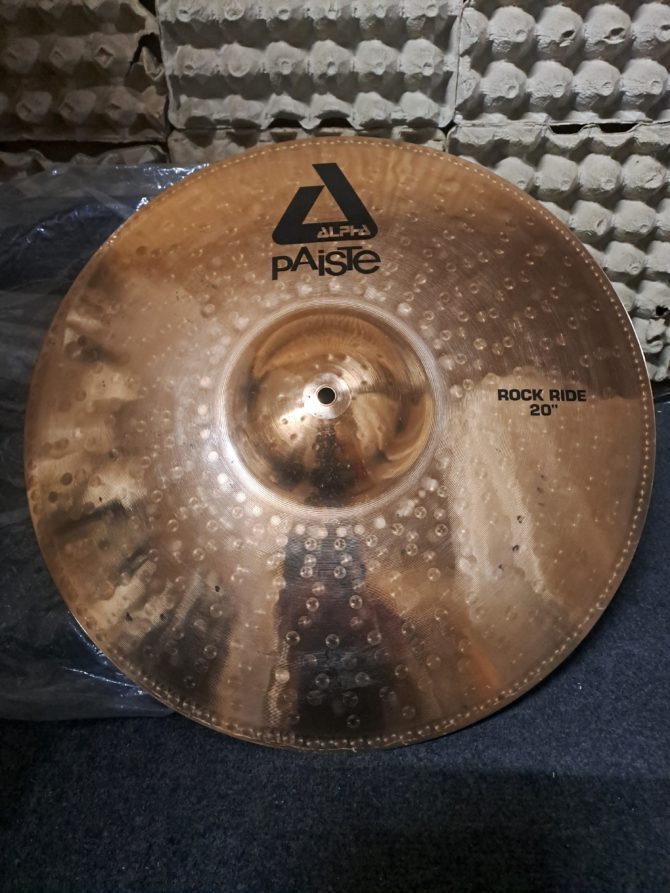 Cymbale Paiste Alpha Rock Ride 20" - Occasion