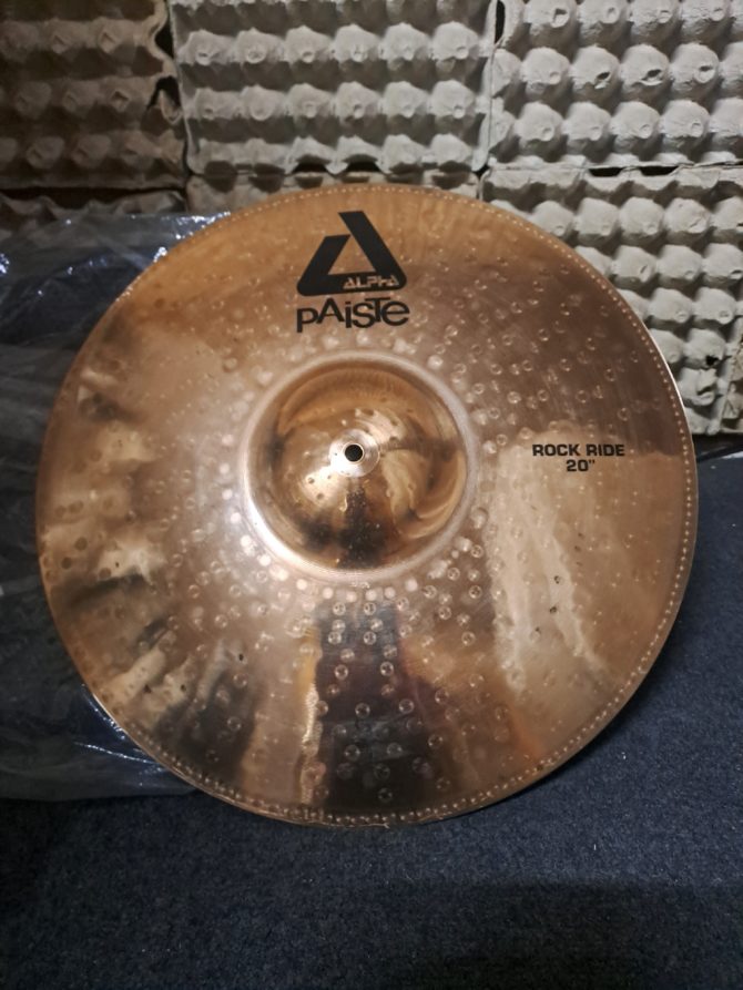 Cymbale Paiste Alpha Rock Ride 20 Inch - Occasion